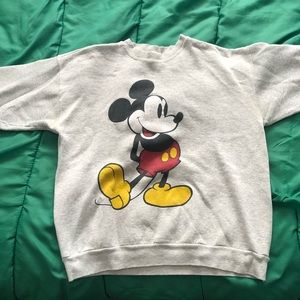 Vintage Disney Mickey Mouse Crewneck Sweater